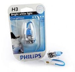 H3 Philips Crystal Vision BP 4300K τεμάχιο